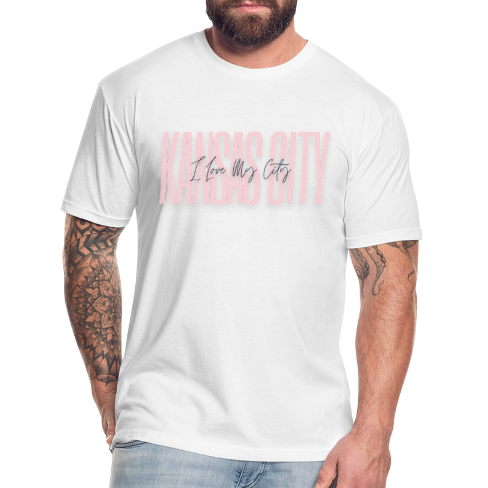 Pink Love KC Tee - white