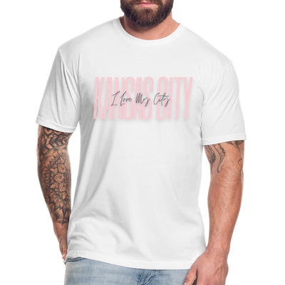 Pink Love KC Tee - white