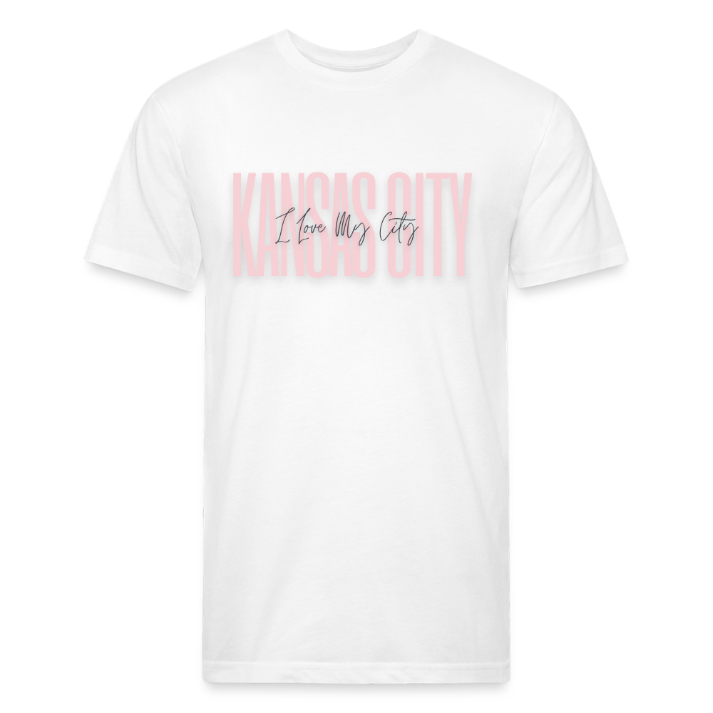 Pink Love KC Tee - white