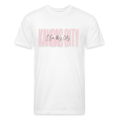 Pink Love KC Tee - white