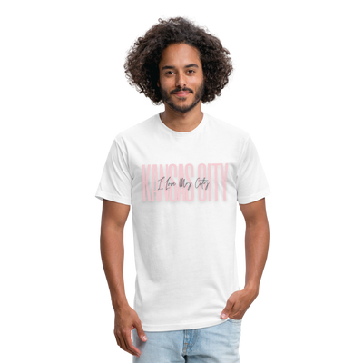 Pink Love KC Tee - white