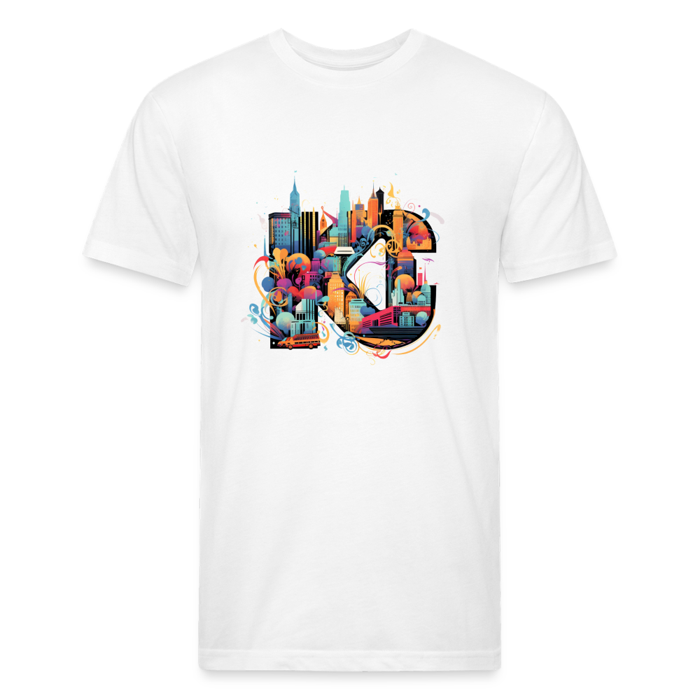 Kansas City ColorSplash Tee - white