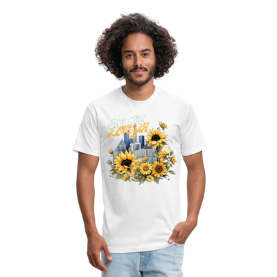 Sunflower City Love - KCLoveYa - white