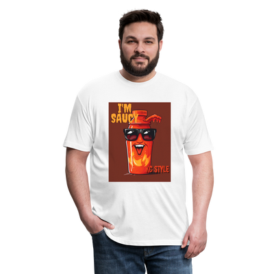 Saucy KC BBQ Boss Tee - white