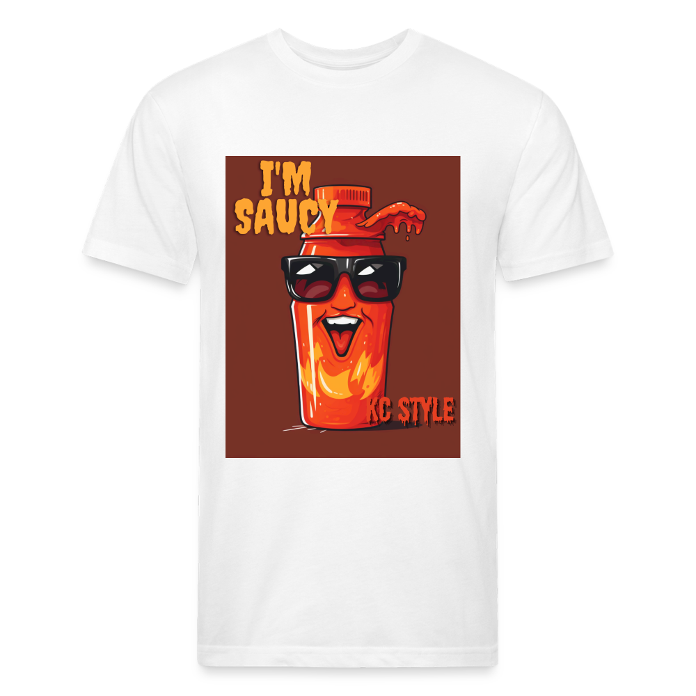 Saucy KC BBQ Boss Tee - white