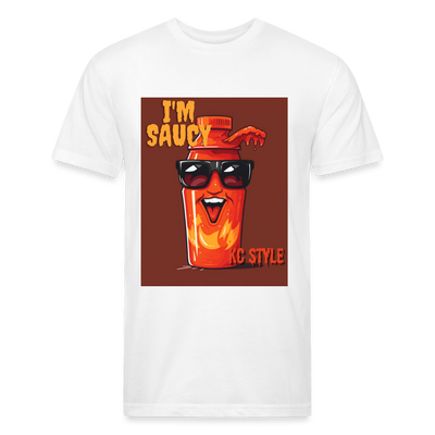 Saucy KC BBQ Boss Tee - white