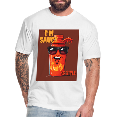 Saucy KC BBQ Boss Tee - white