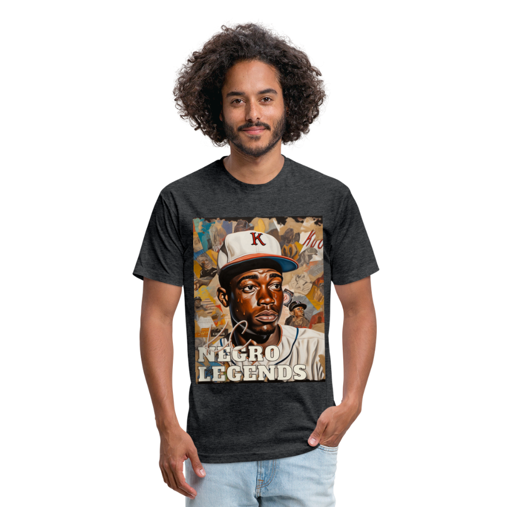 KC Negro Legends Tribute Tee - heather black