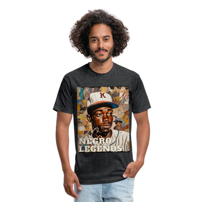 KC Negro Legends Tribute Tee - heather black