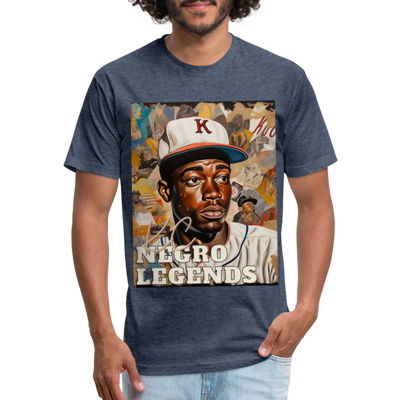 KC Negro Legends Tribute Tee - heather navy