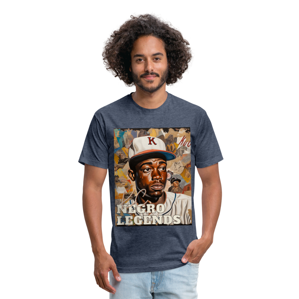 KC Negro Legends Tribute Tee - heather navy