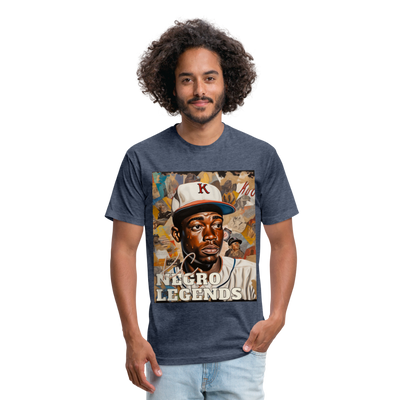 KC Negro Legends Tribute Tee - heather navy