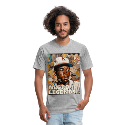 KC Negro Legends Tribute Tee - heather gray