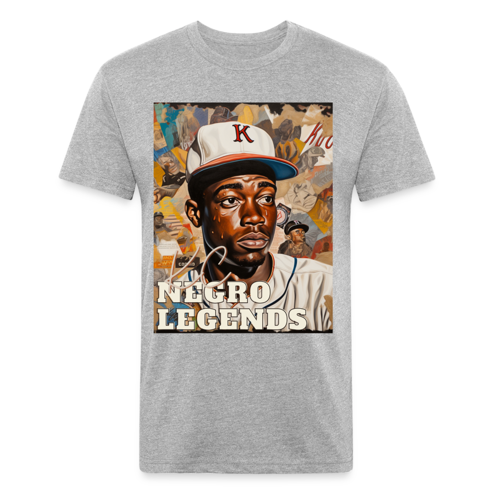 KC Negro Legends Tribute Tee - heather gray