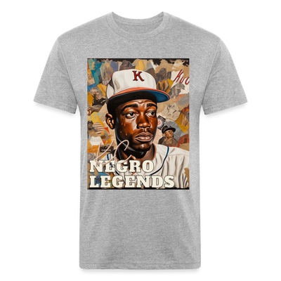 KC Negro Legends Tribute Tee - heather gray