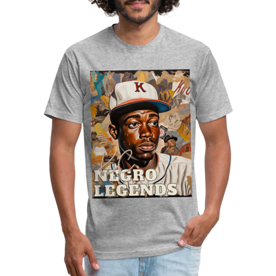 KC Negro Legends Tribute Tee - heather gray