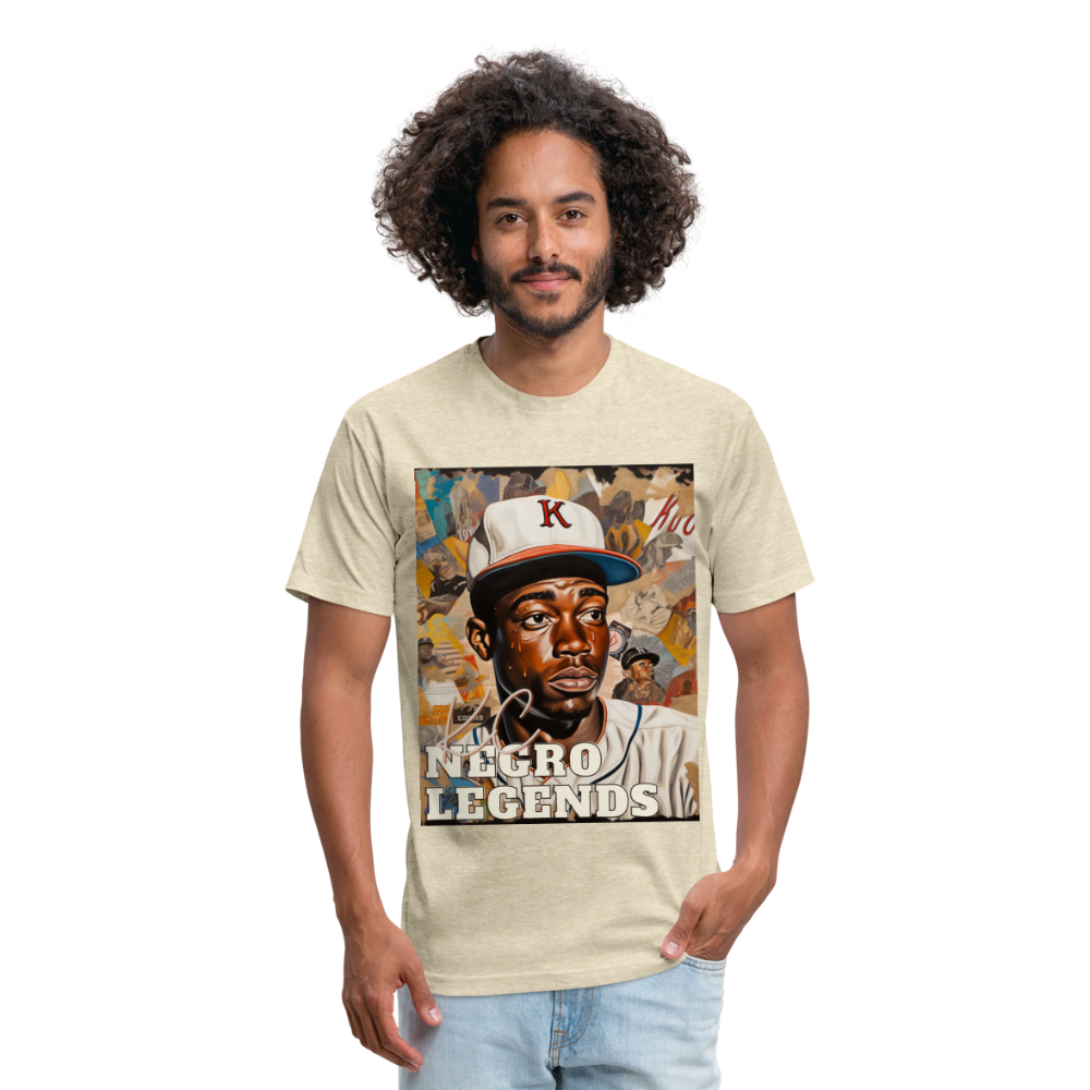 KC Negro Legends Tribute Tee - heather cream