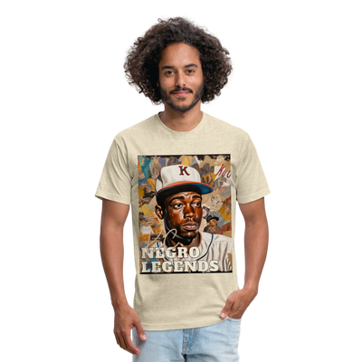 KC Negro Legends Tribute Tee - heather cream