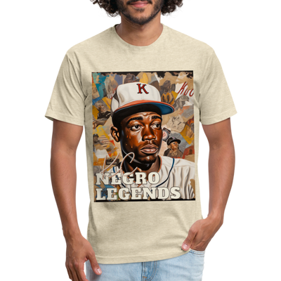 KC Negro Legends Tribute Tee - heather cream