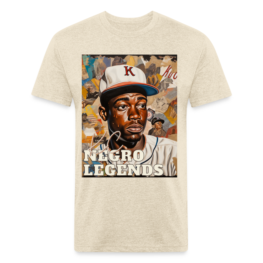 KC Negro Legends Tribute Tee - heather cream