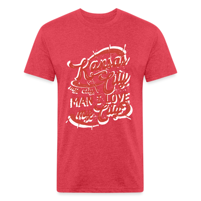 Vintage White/Red "Kansas City My City Man I Love My City" - heather red