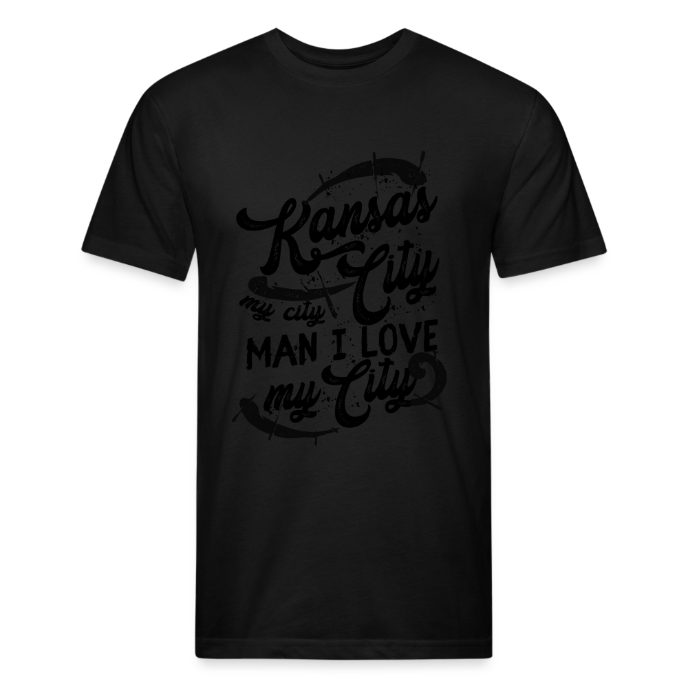 Vintage Black "Kansas City My City Man I Love My City" - black