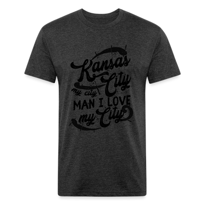 Vintage Black "Kansas City My City Man I Love My City" - heather black