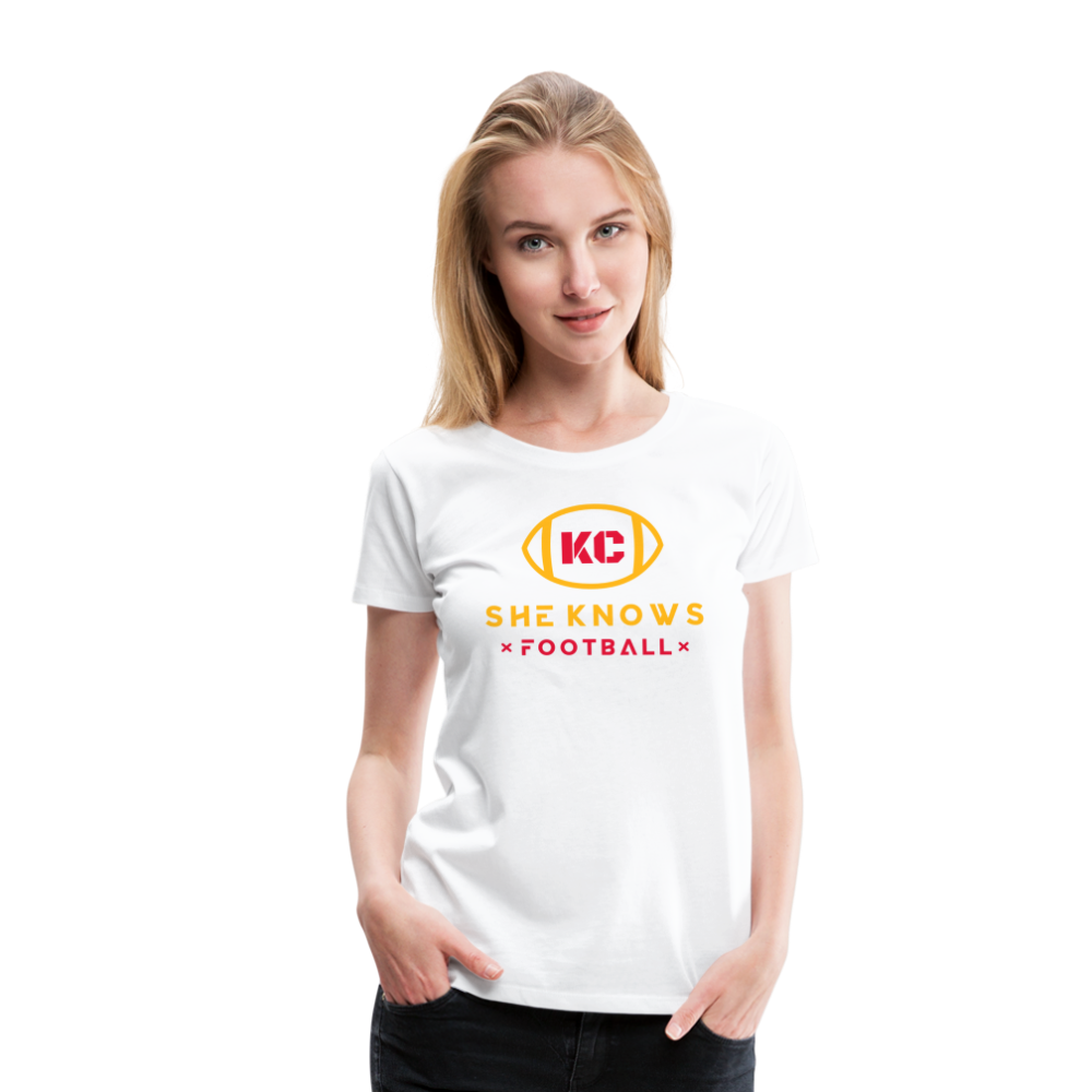 Kansas City KC Football Tee Kansas City Shirt Womens -   Sweden