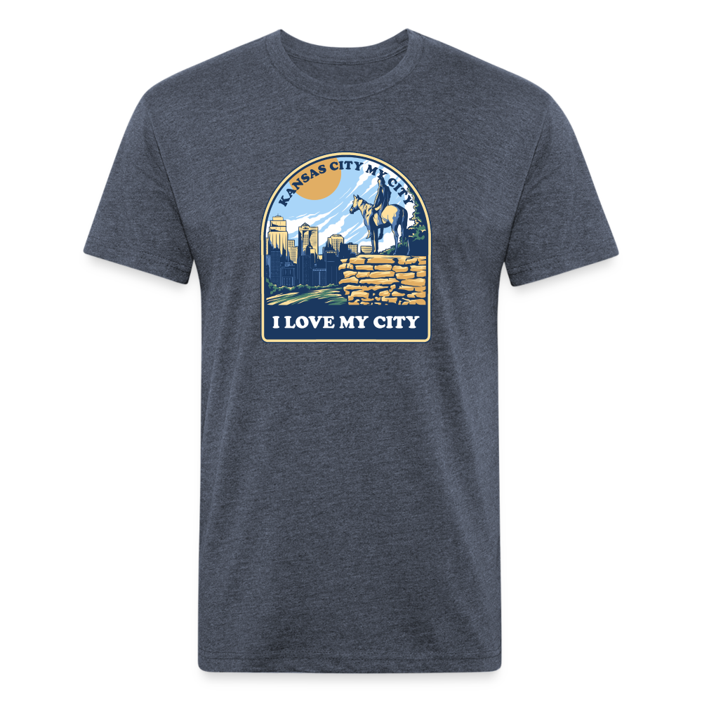 The Scout I Love My City - heather navy