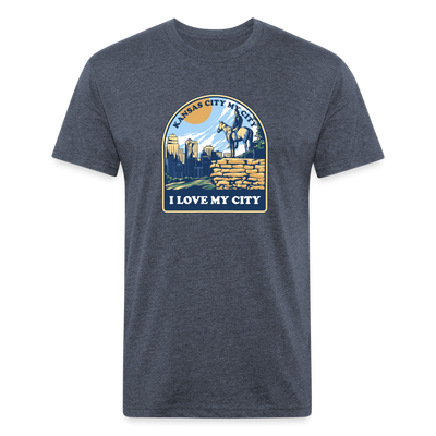 The Scout I Love My City - heather navy